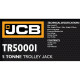 Крик крокодил нископрофилен 5т с педал JCB ,TR50001 (90-550mm)