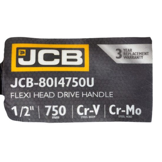 Върток 1/2" чупещ 750мм JCB-8014750U